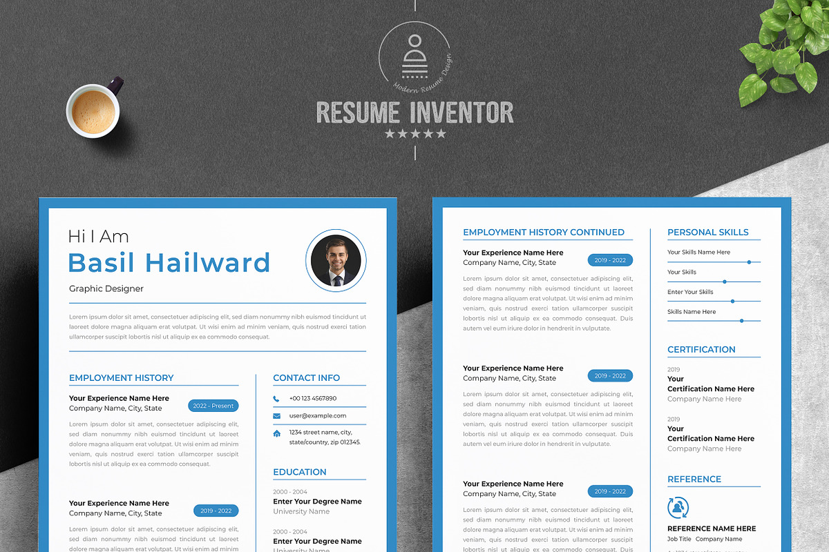 ATS-Friendly Resume Template preview 2