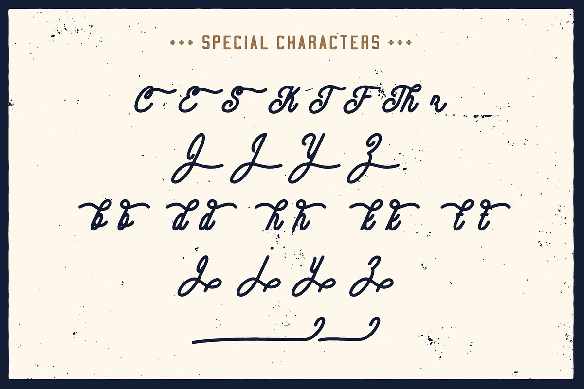 The Vintage Wartime Collection, a Font by OPENCITYDESIGNCO (Photo 21 of 25)