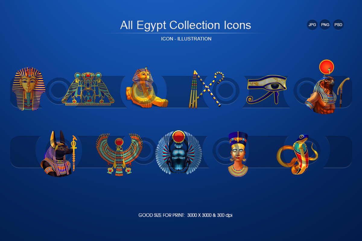 All Egypt Collection Icons, an Icon by nikolay.dimitrov (Photo 2 of 2)