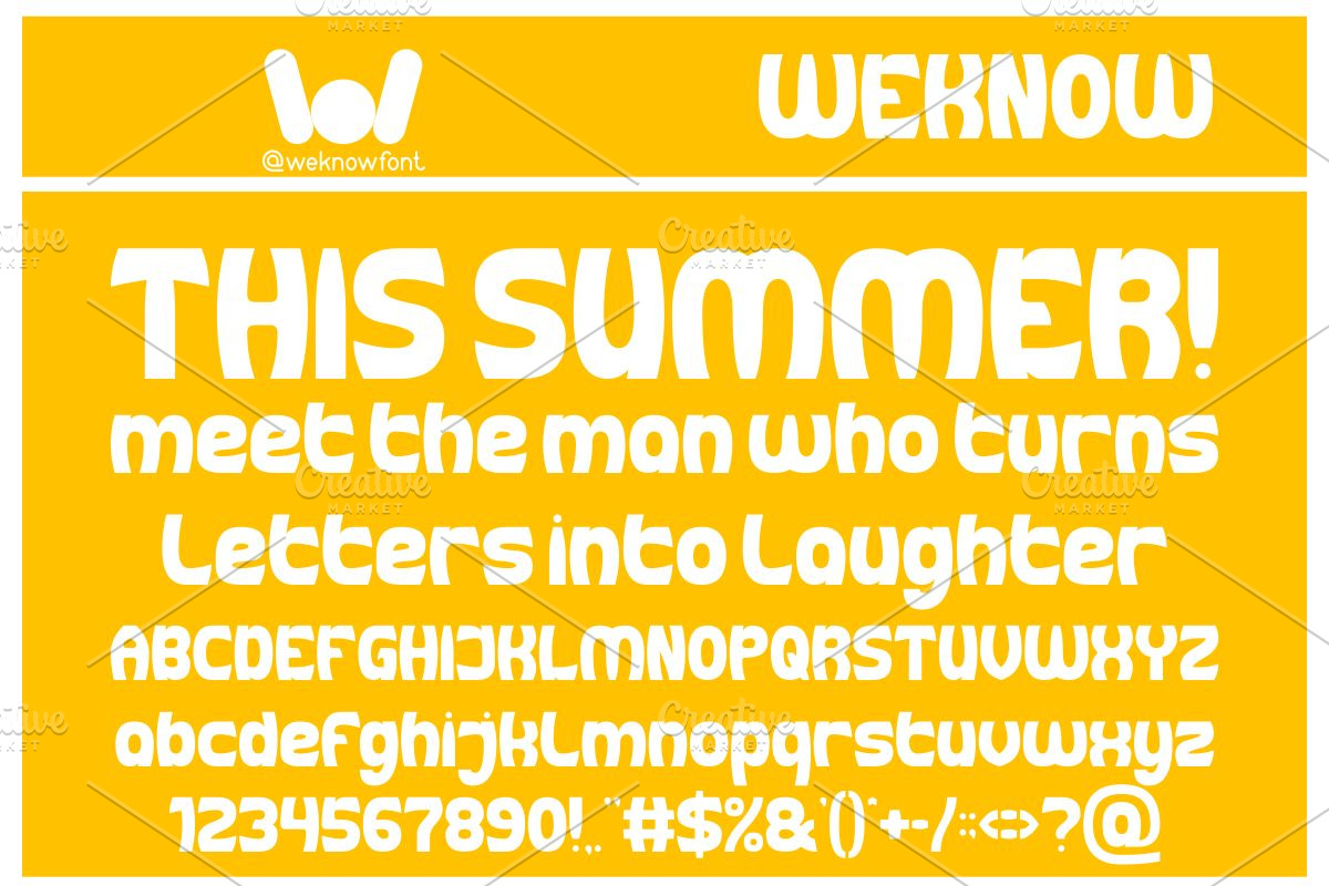 Coming Soon font, a Font by weknow (Photo 2 of 8)