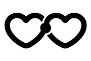 Couple Love Heart Silhouette, an Object Graphic by Gfx_Store (Thumbnail 4 of 16)