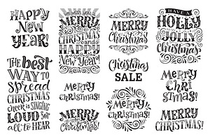 Christmas Lettering Collection 2