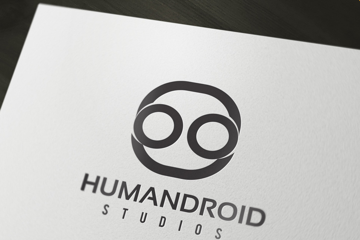 Human Droid, a Branding & Logo Template by Vectorwins Premium Shop