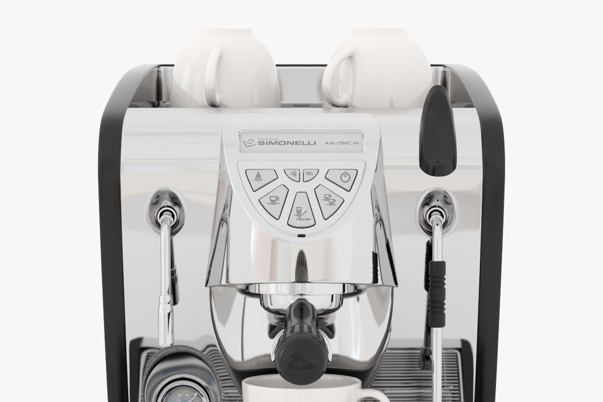 Espresso Machine Simonelli Musica, an Object 3D Model by Markelos (Photo 3 of 18)