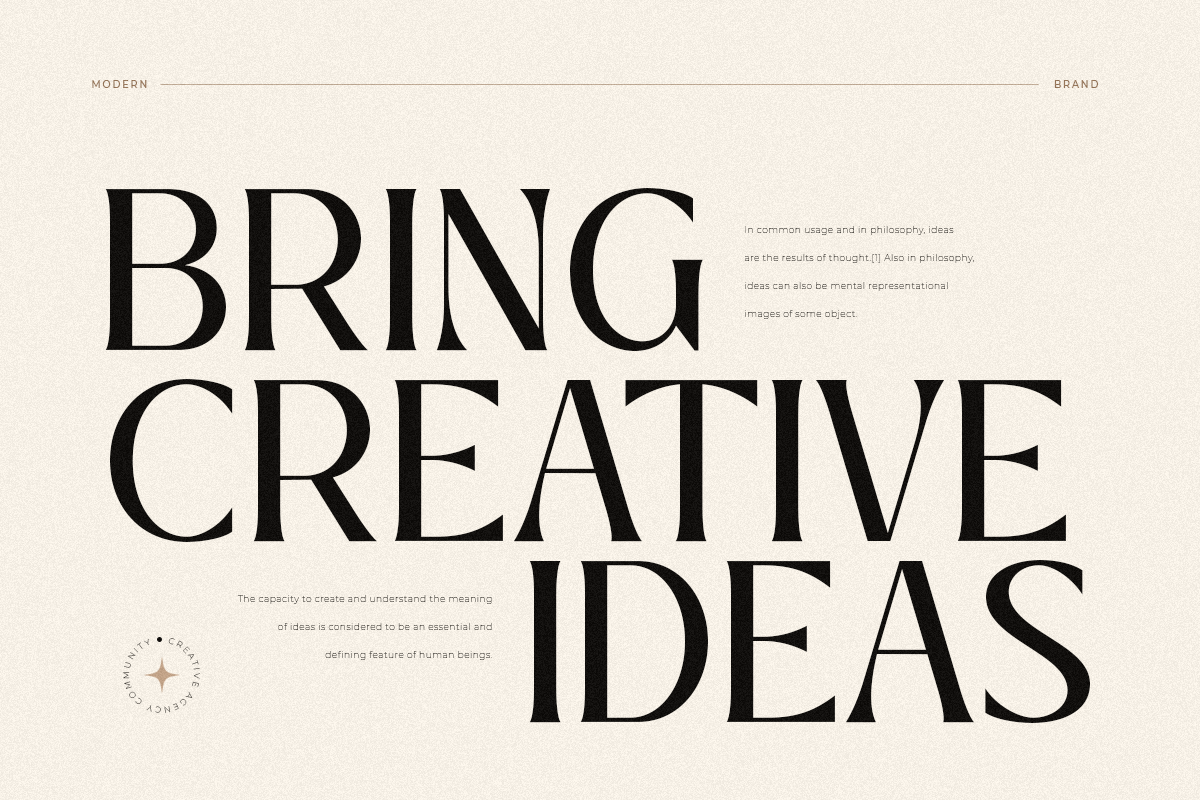Manila – Modern Elegant Serif Font, a Serif Font by Hamz Studio (Photo 10 of 28)