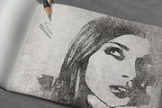 PENCIL SKETCH GENERATOR, a Pens & Pencil Mockup by the little wonder shop (Thumbnail 4 of 5)