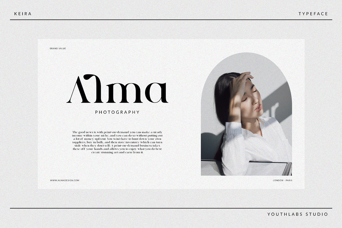Keira Serif | Simple Elegant Font, a Serif Font by Youthlabs Studio (Photo 7 of 20)