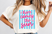 Striped Summer Quotes Bundle PNG, a Seasonal Illustration by Dream Creation (Thumbnail 3 of 9)