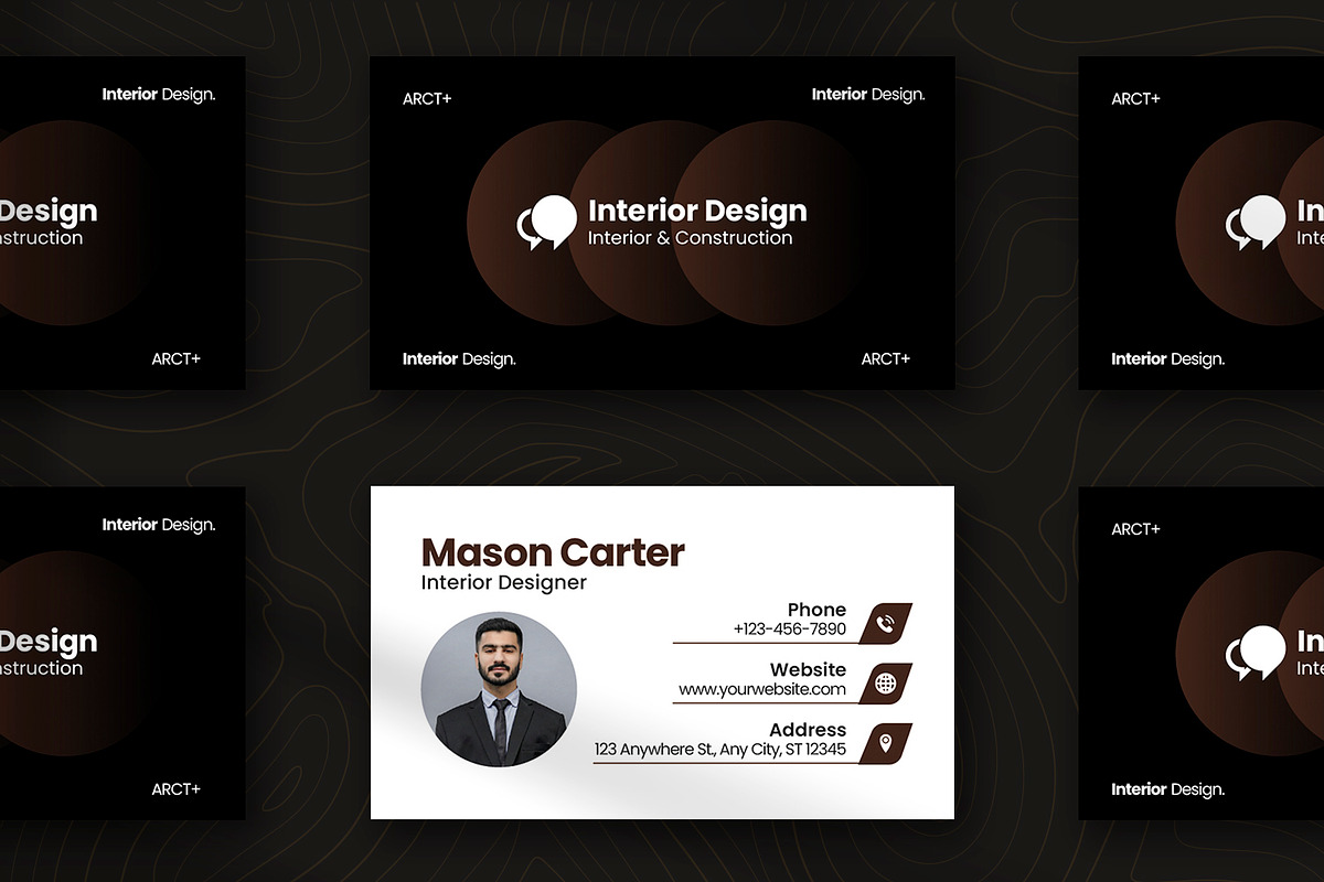 ARCT - Business Card, a Business Card Template by Esensifiksi.studio (Photo 3 of 3)