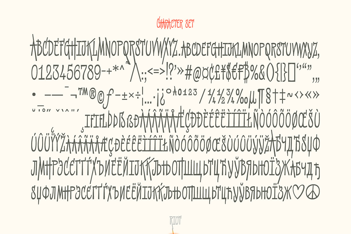 Riot, a Handwritten Font by True Story Letterworks (Photo 3 of 10)