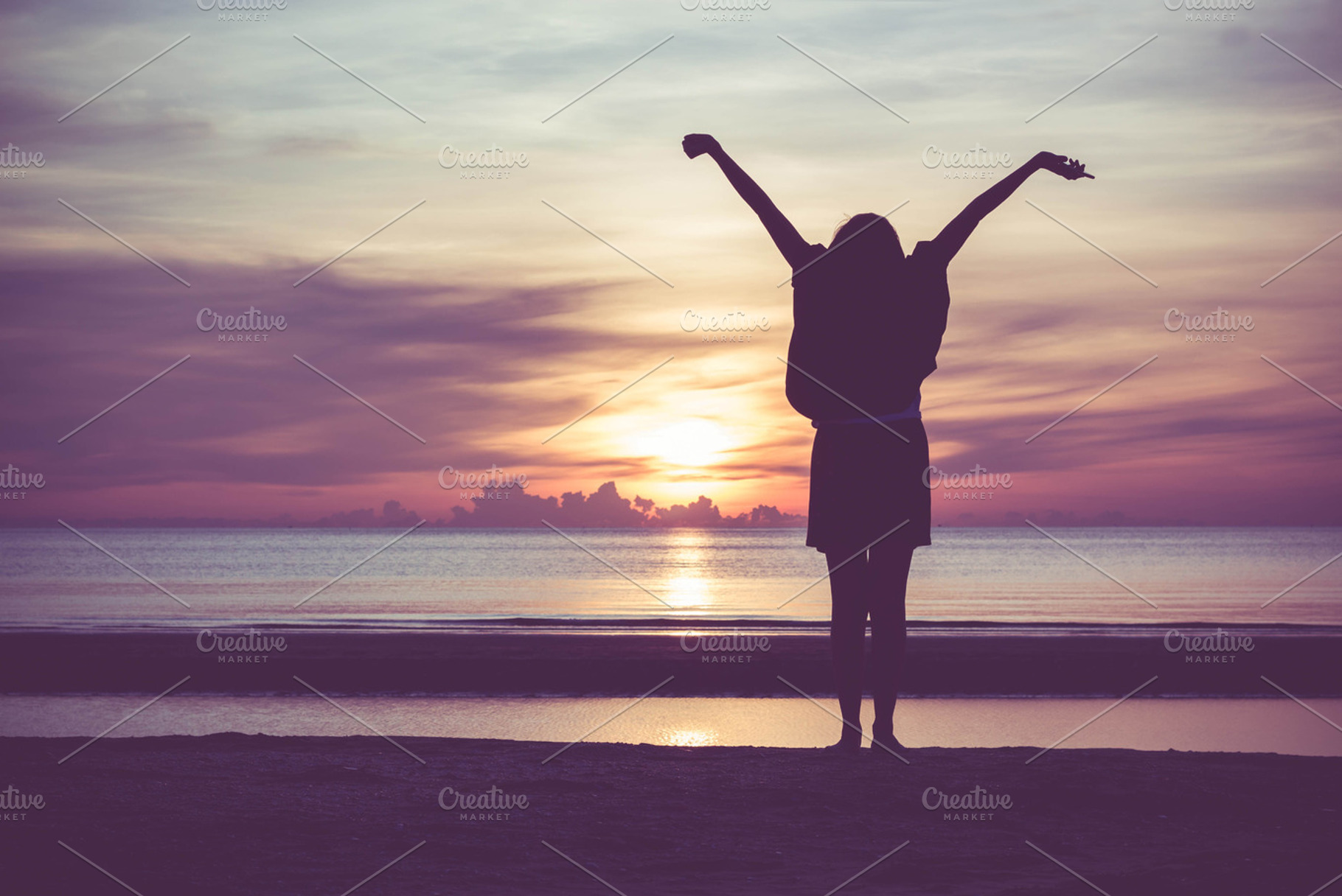 Happy woman stock photo containing winning and winner, a Person Photo by Nednapa