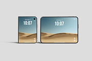 iPhone 18 Duo Mockup, an iPhone Mockup by Graphicbars (Thumbnail 2 of 11)