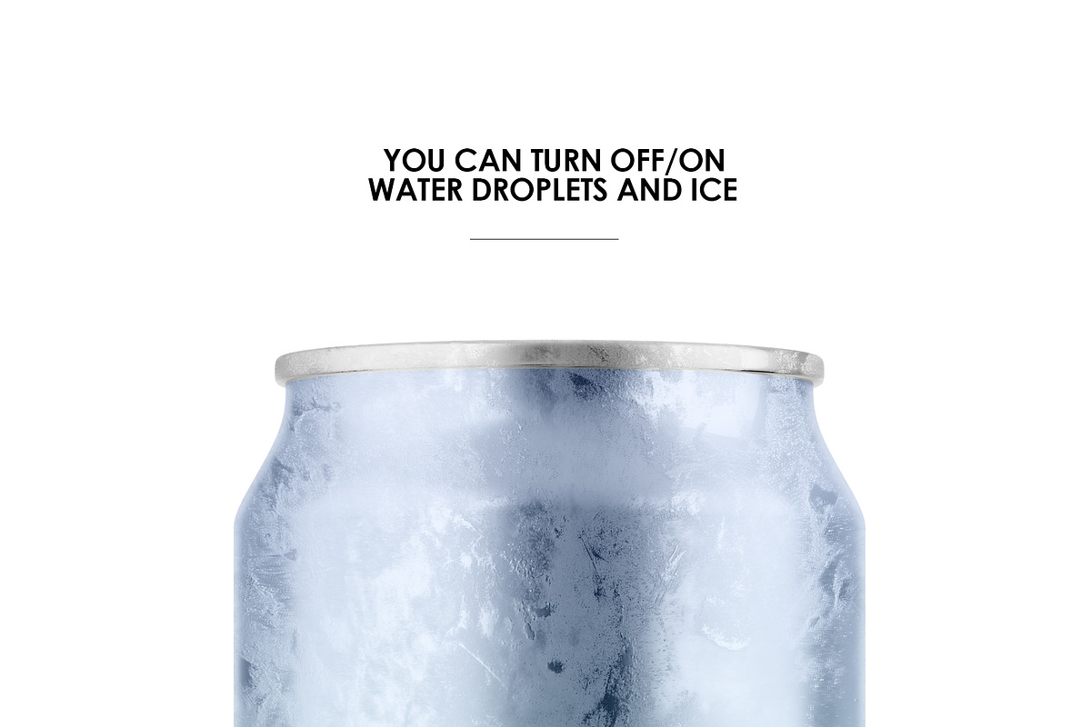 Aluminium Can Mockup, a Product Mockup by VadimPetrov (Photo 3 of 3)