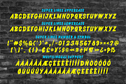 Super Lines - Graffiti Font, a Handwritten Font by Keithzo (Thumbnail 5 of 5)