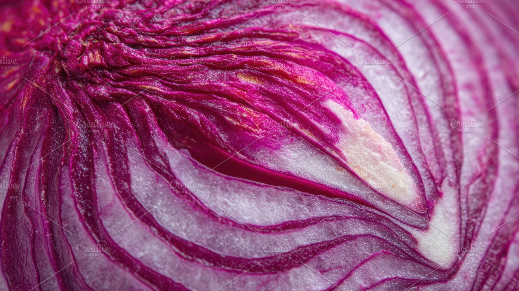 Layers of red onion showing detail, a Photo by Beautiful things