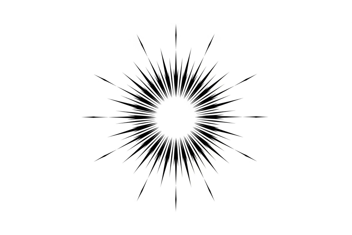 Sunburst Rays Vector Bundle Bundle, an Illustration by yasushie (Photo 14 of 31)