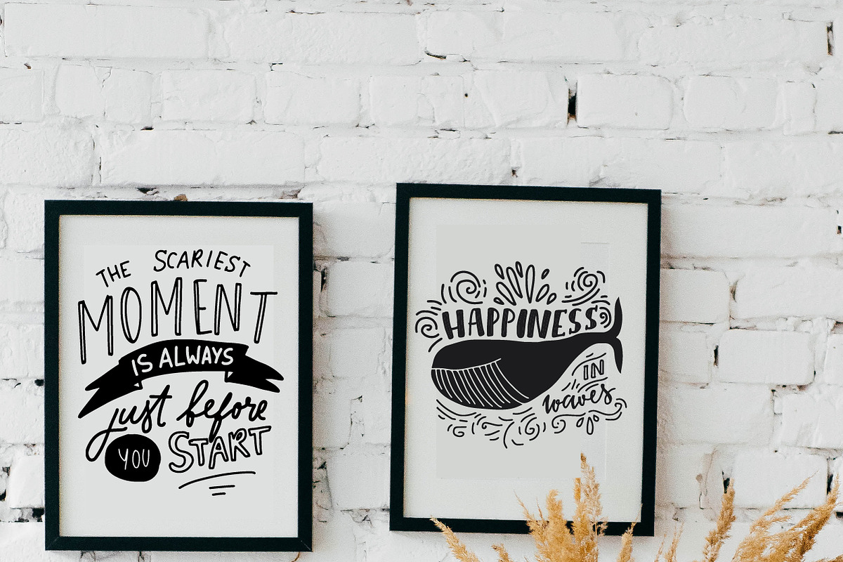 Motivational posters, an Illustration by Veronika M (Photo 2 of 4)