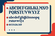 Glovin Tribe - Modern Display Font, a Serif Font by BearyType Studio (Thumbnail 8 of 8)