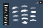 FUR. Procreate brushes, a Brush Add-On by Spark Studio Brushes (Thumbnail 6 of 6)