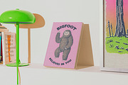 Bigfoot Procreate Stamp Brush Set, a Brush Add-On by Heather Green Designs (Thumbnail 7 of 10)