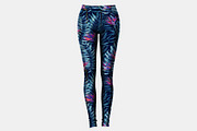 Tropical Leaves & Seamless Pattern, a Pattern Graphic by Talip Memis (Thumbnail 5 of 6)
