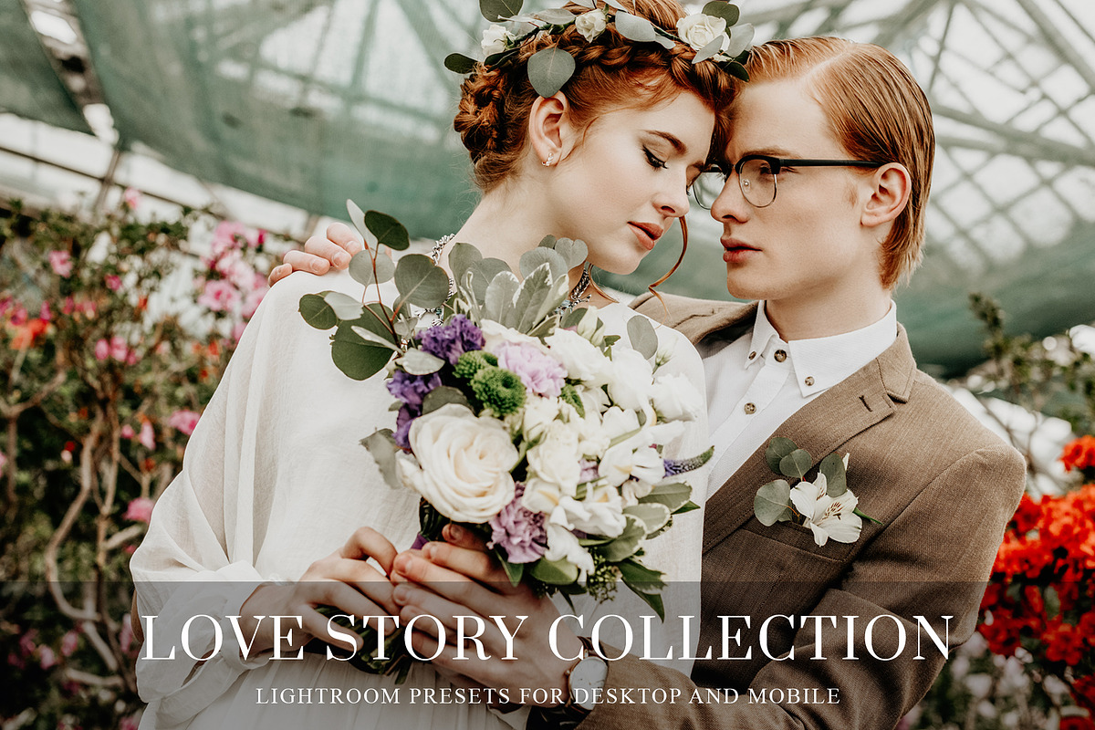 LOVE STORY LIGHTROOM PRESETS, an Action Add-On by BeArt-Presets (Photo 1 of 17)