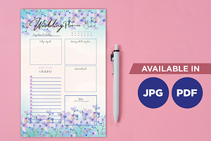 Wedding Planner Printable Planifier