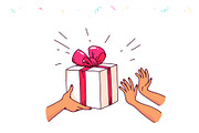 gifts people, a Decorative Illustration by Funnystore (Thumbnail 3 of 6)