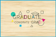 10 Graduate Celebration Graphics Set, an Education Illustration by Artivon (Thumbnail 2 of 11)
