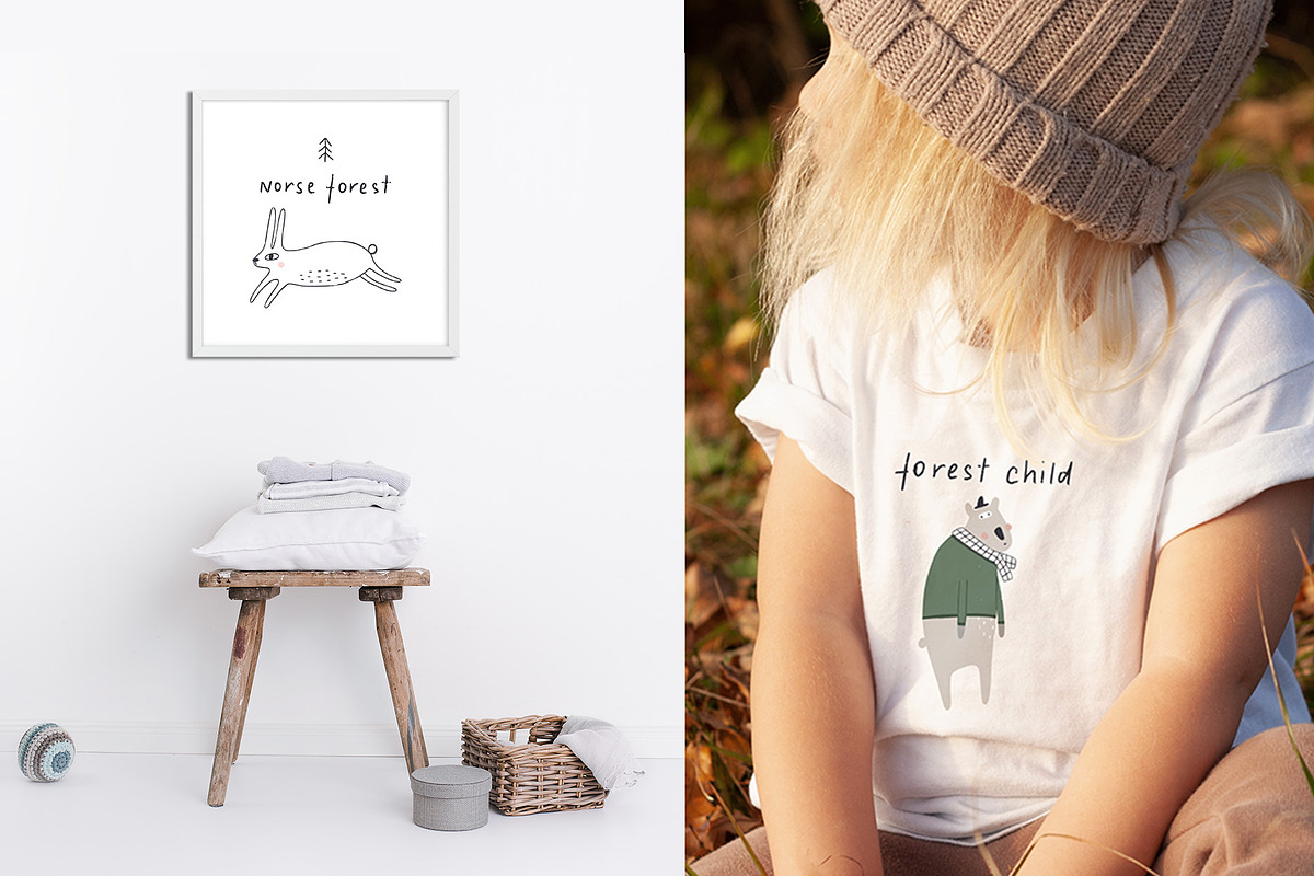 Scandinavian Forest, an Animal Illustration by Oksana Stepova (Photo 6 of 14)
