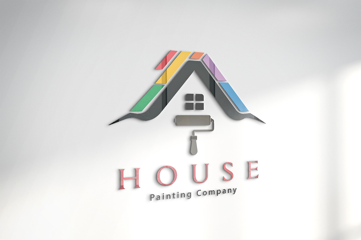 Painting Company Logo Collection, a Branding & Logo Template by YUDesignStore (Photo 14 of 16)