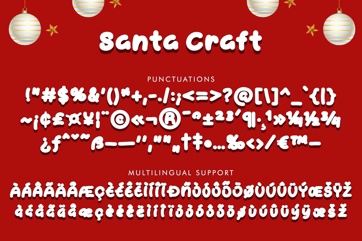 Santa Craft, a Handwritten Font by Yoga Letter (Photo 5 of 5)