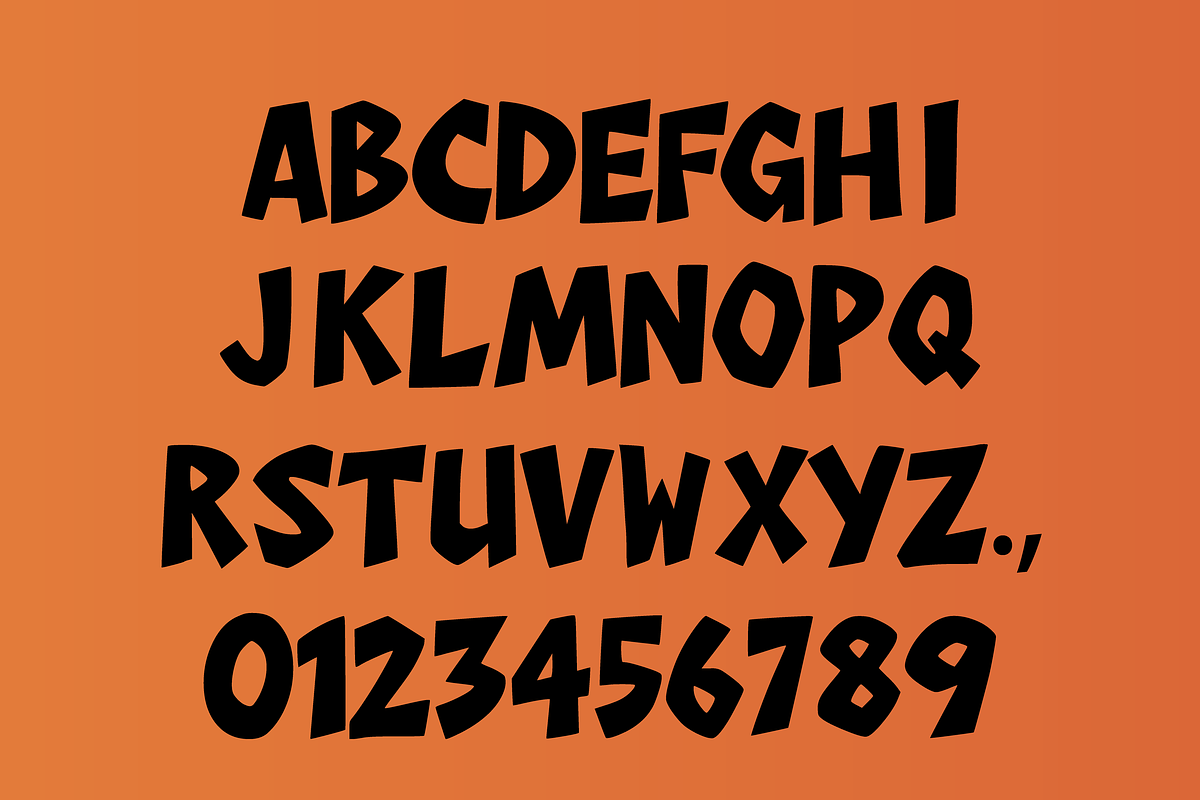 Riot Serif Font, a Font by jango1015 (Photo 3 of 3)