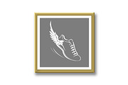 Sports shoes for running, an Outline Icon by RODINA (Thumbnail 2 of 3)