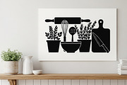 farmhouse kitchen wall decor design, an Illustration by Amazin_art (Thumbnail 20 of 33)