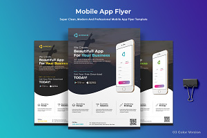 Mobile App Flyer