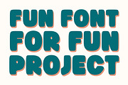 Bubble Gummy | Playful Display Font, a Sans Serif Font by Mahesans Co (Thumbnail 3 of 10)