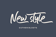 New Guthen Bloots • New Style!!!, a Script Font by azetypestudios.com (Thumbnail 7 of 16)