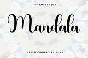 Mandala, a Handwritten Font by InermediaSTUDIO (Thumbnail 1 of 8)