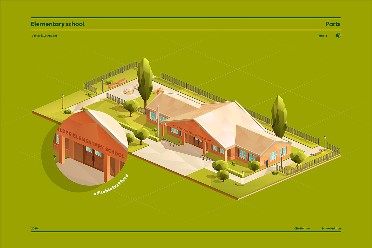 Schools City builder, an Education Illustration by blauananas (Photo 8 of 21)
