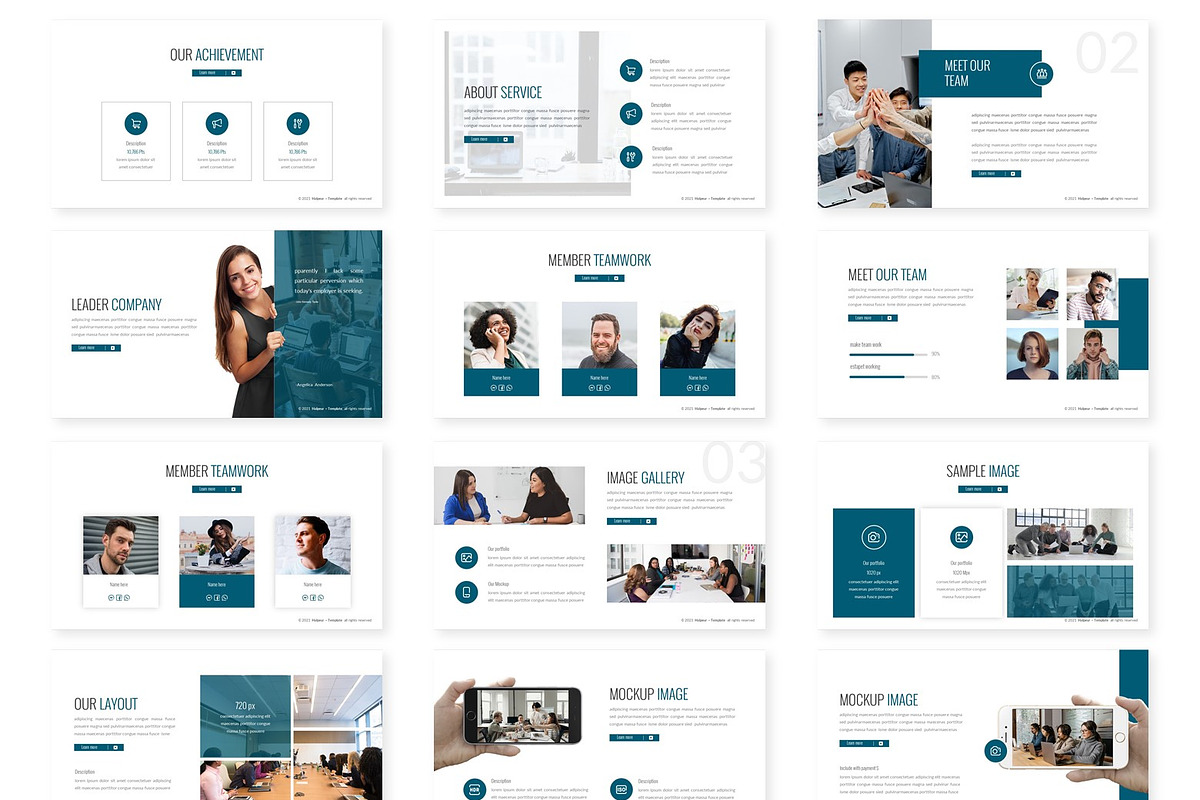 Halpeur - Powerpoint Template, a Presentation Template by inspirasign (Photo 3 of 4)