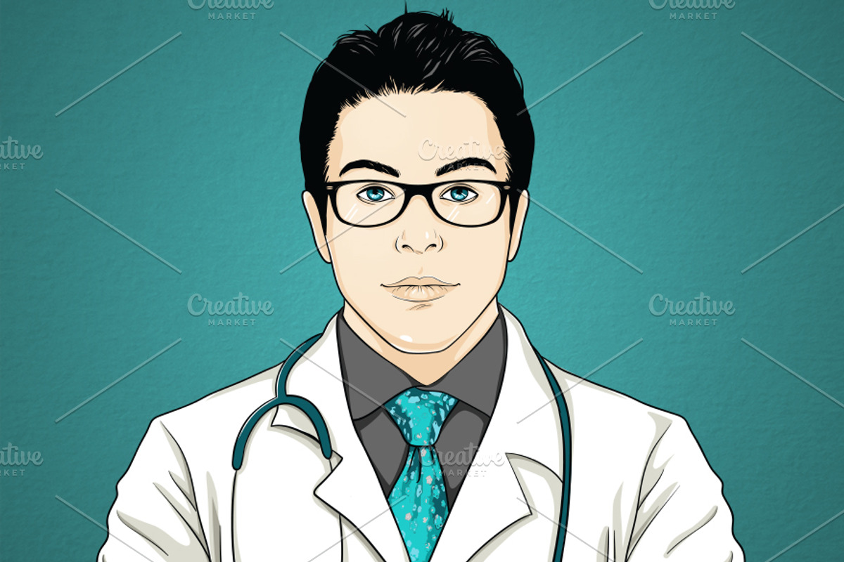 Doctor, a Healthcare Illustration by BusOne (Photo 3 of 3)
