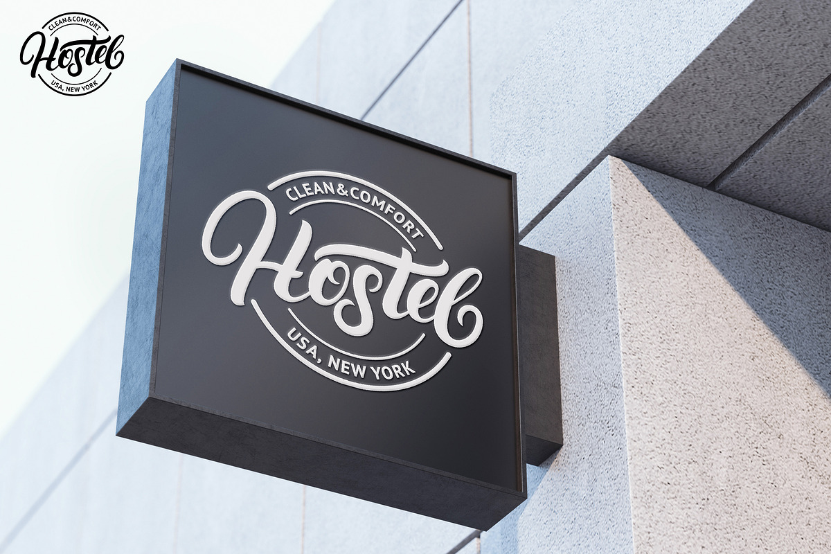 Black Signboard Mockup, a Product Mockup by Graphic Xtreme (Photo 2 of 2)