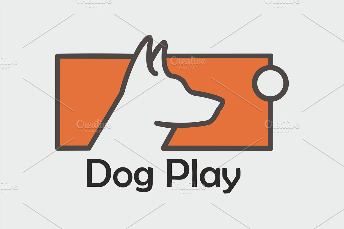 Dog Play Logo Template, a Branding & Logo Template by Raj Shop (Photo 4 of 4)