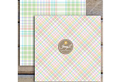 Pastel Christmas Plaids D Papers, a Pattern Graphic by JennyL Designs (Thumbnail 4 of 5)