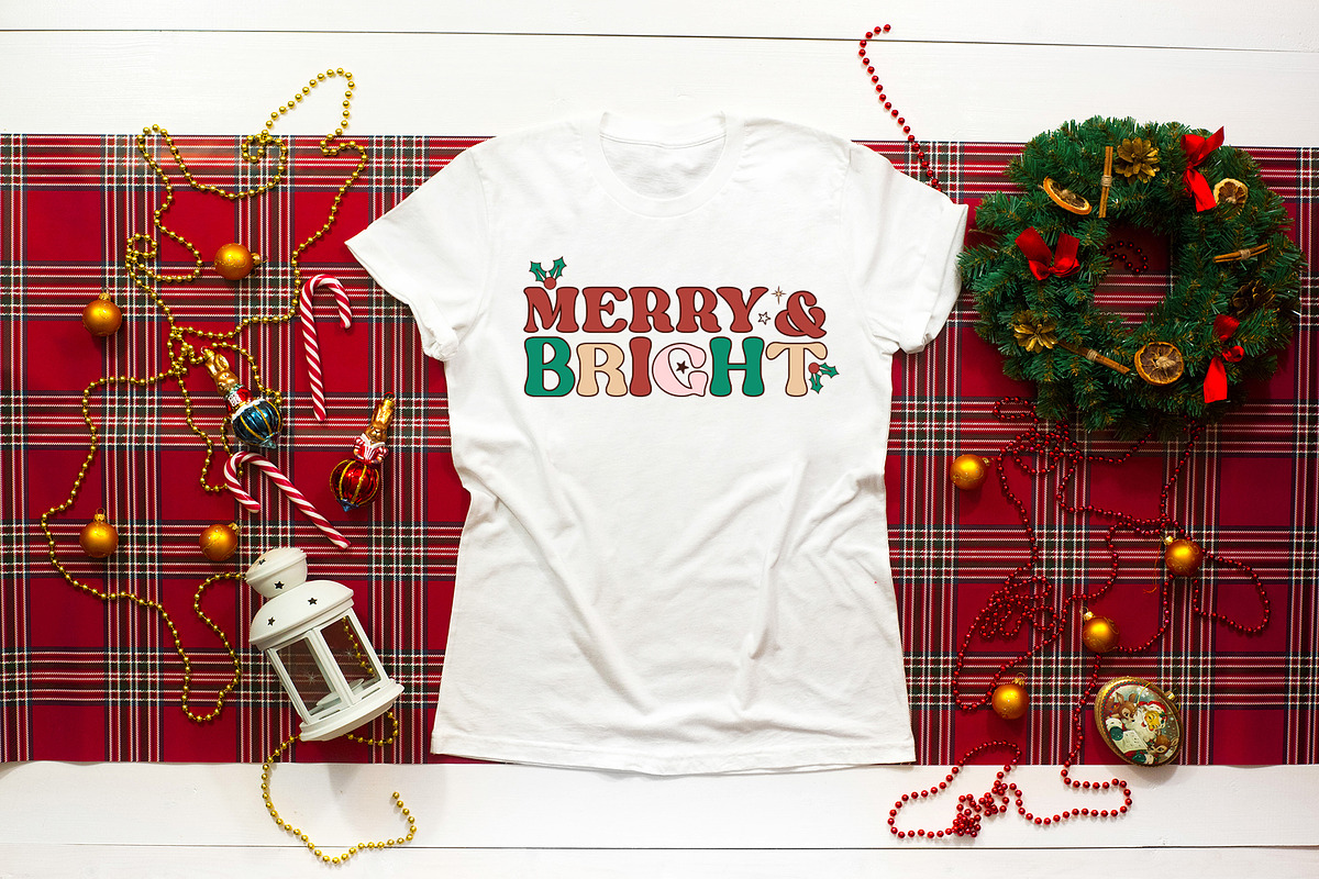 Retro Christmas SVG Bundle, a Graphic by CraftlabSVG (Photo 9 of 15)