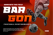 BREGA – Bold Sport Display Font, a Font by Vroz Studio (Thumbnail 6 of 8)