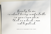 Barlista - Calligraphy Font, a Script Font by Sronstudio (Thumbnail 4 of 10)