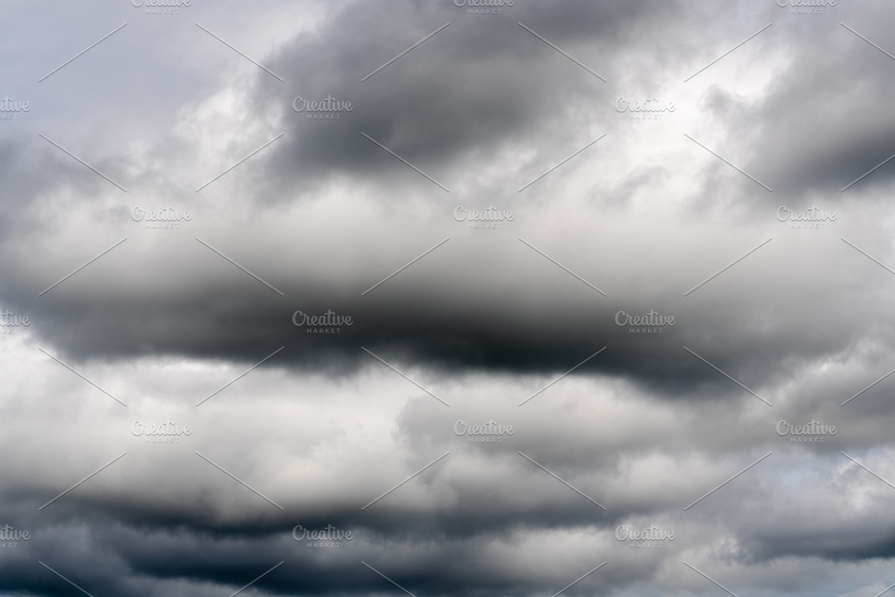 Dramatic clouds floating across sky, a Nature Photo by Alexander-Piragis