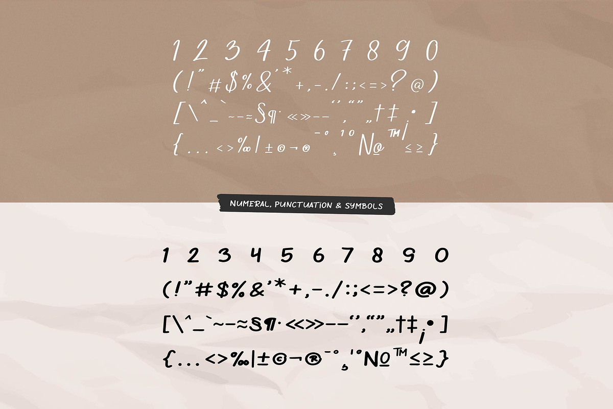 Identic Partner Handwritten Font Duo, a Handwritten Font by Denustudios (Photo 12 of 14)
